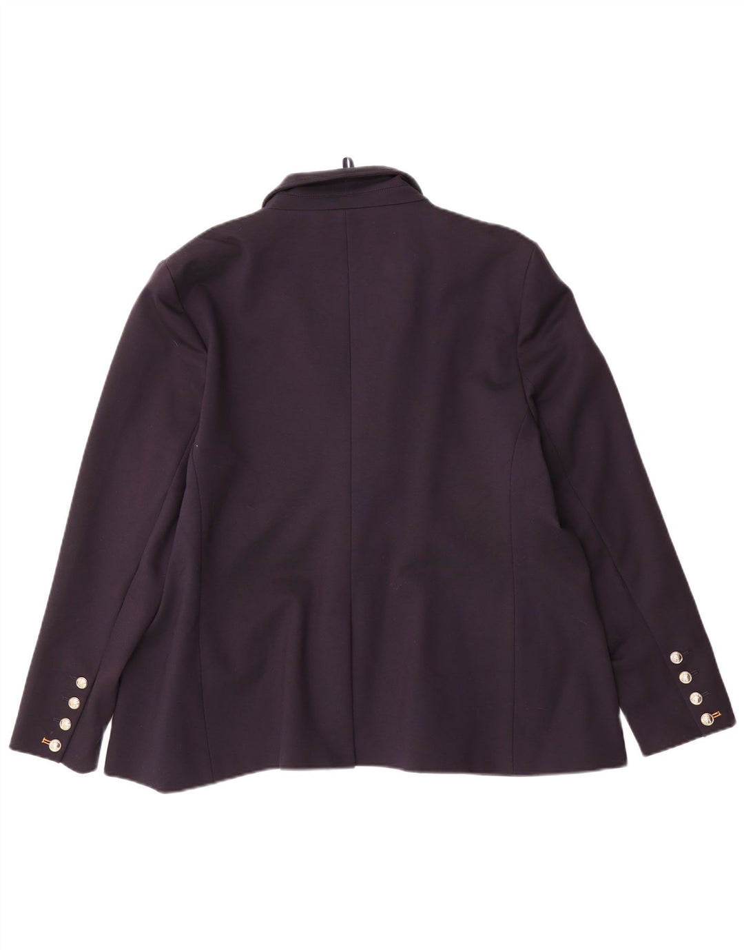 Marks & Spencer Dame 2-knaps blazerjakke UK 22 3XL Marineblå viskose