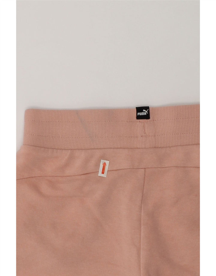 PUMA Girls Sport Shorts 7-8 Years Beige | Vintage Puma | Thrift | Second-Hand Puma | Used Clothing | Messina Hembry 
