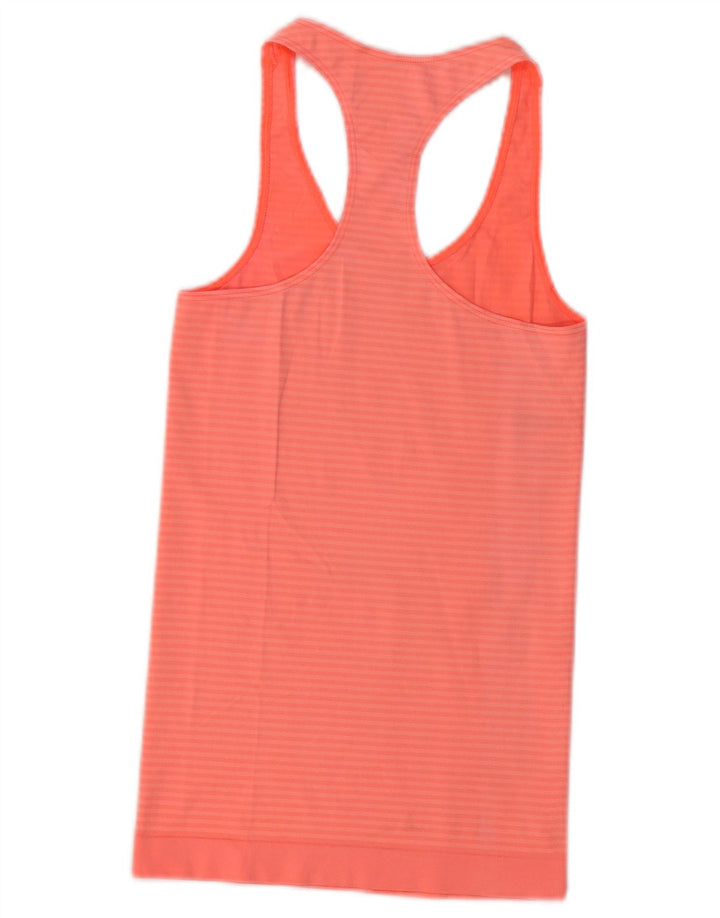 Under Armour Damevest Top UK 8 Small Pink Stribet