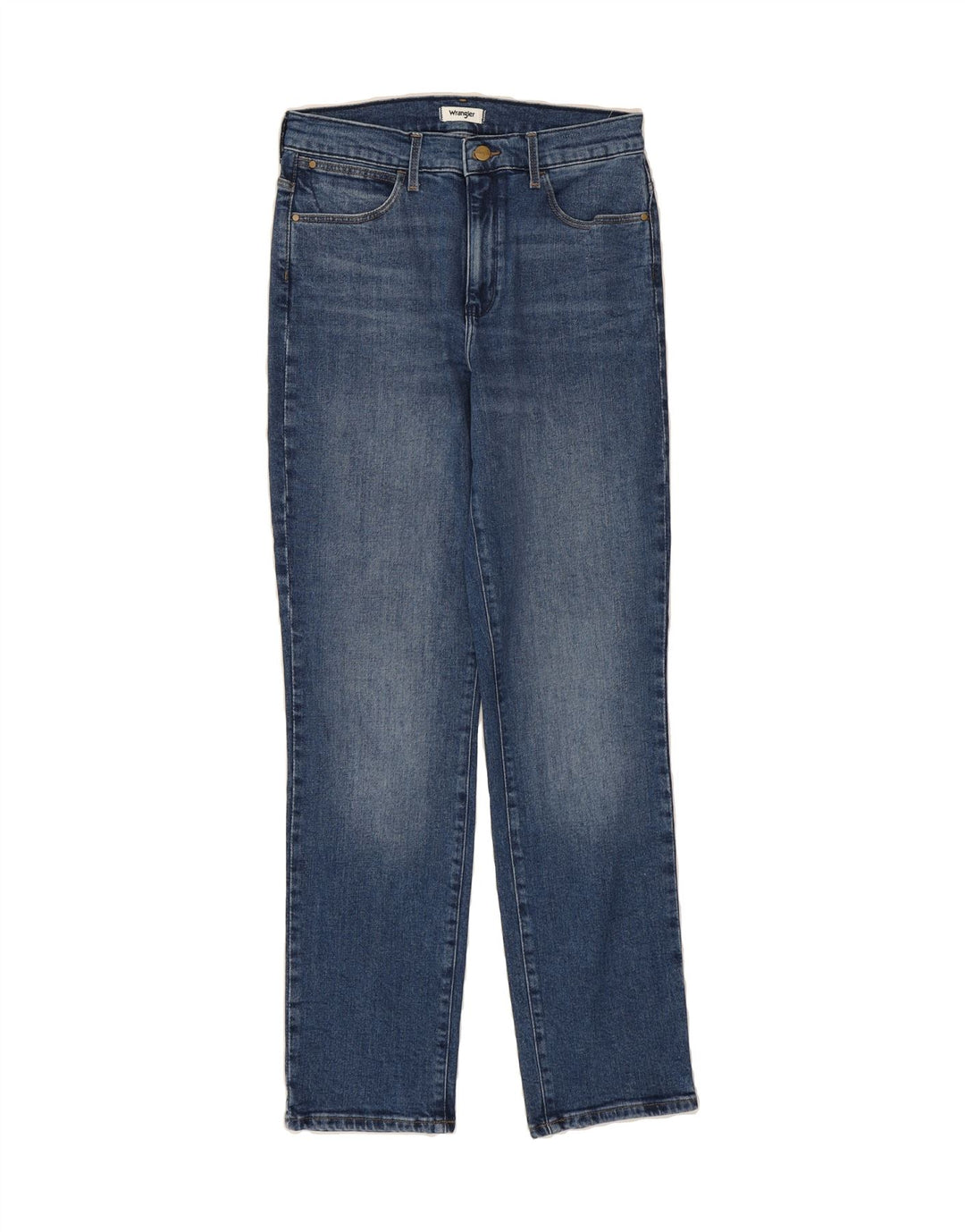 WRANGLER Womens Slim Jeans W28 L31 Blue Vintage Wrangler and Second-Hand Wrangler from Messina Hembry 