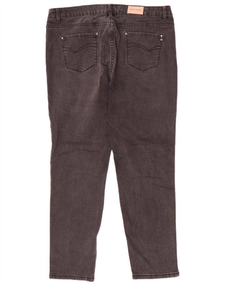 Naf Naf Dame Slim Jeans EU 42 Large W34 L28 Grå