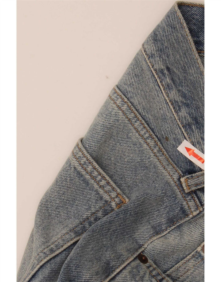 Zara Dame Denim Shorts EU 38 Small W28 Blue Cotton