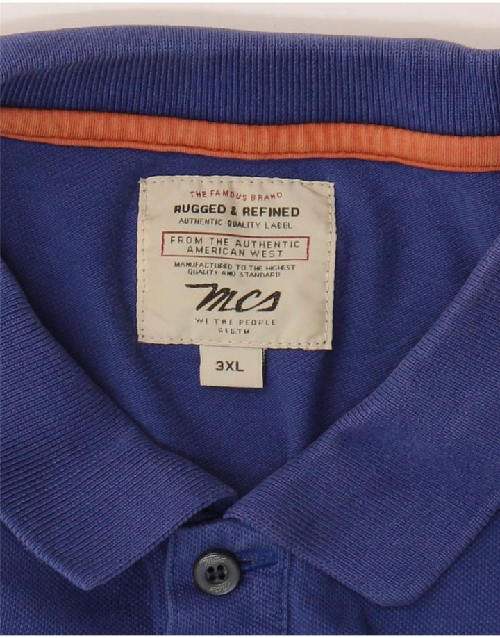 Marlboro Classics Polo Shirt til mænd 3XL Navy Blue
