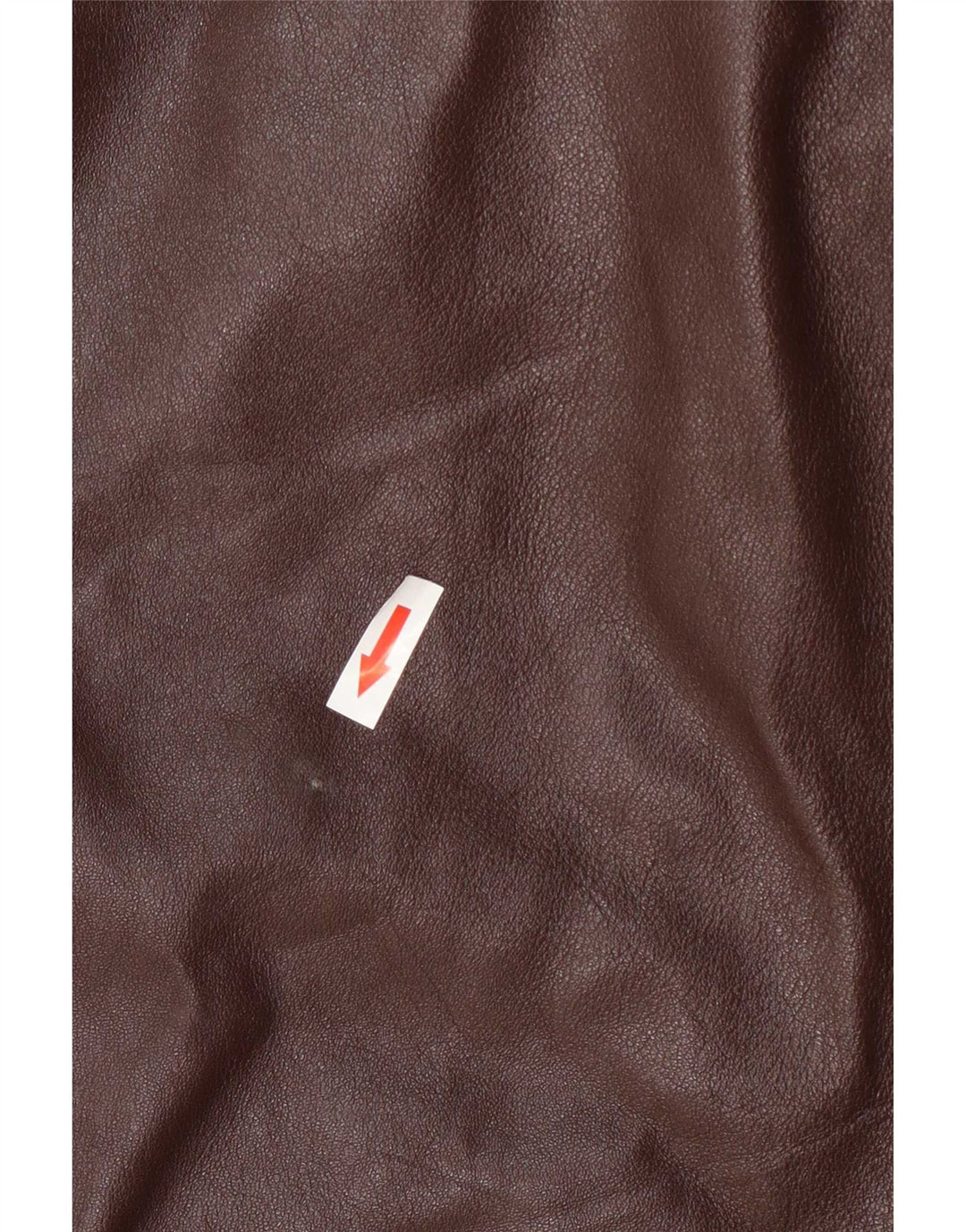 Vintage læderfrakke til kvinder IT 48 XL Burgund