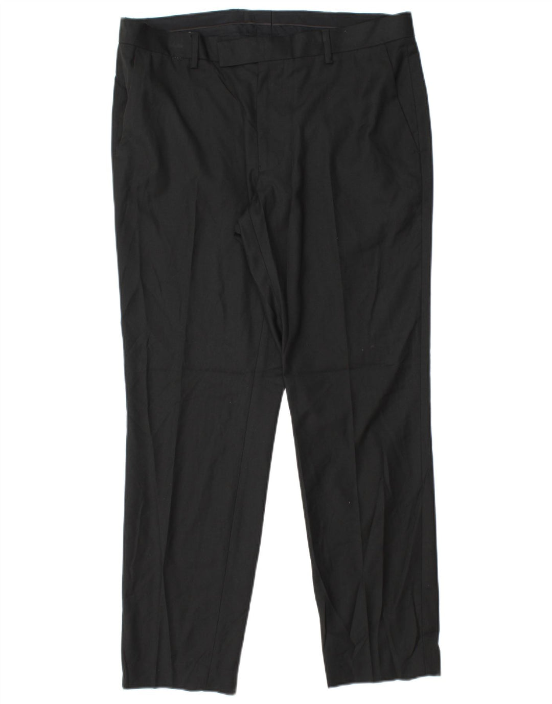 Marks & Spencer Herre Slim Fit Suit Bukser W34 L29 Sort Polyester