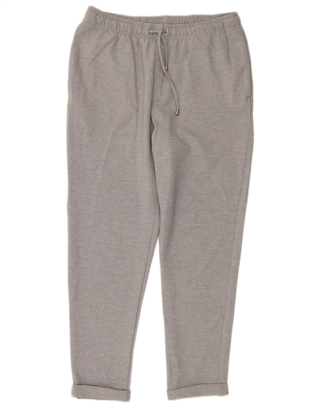 ZARA Herre tilspidsede Chinobukser Medium W32 L28 Grå Polyester
