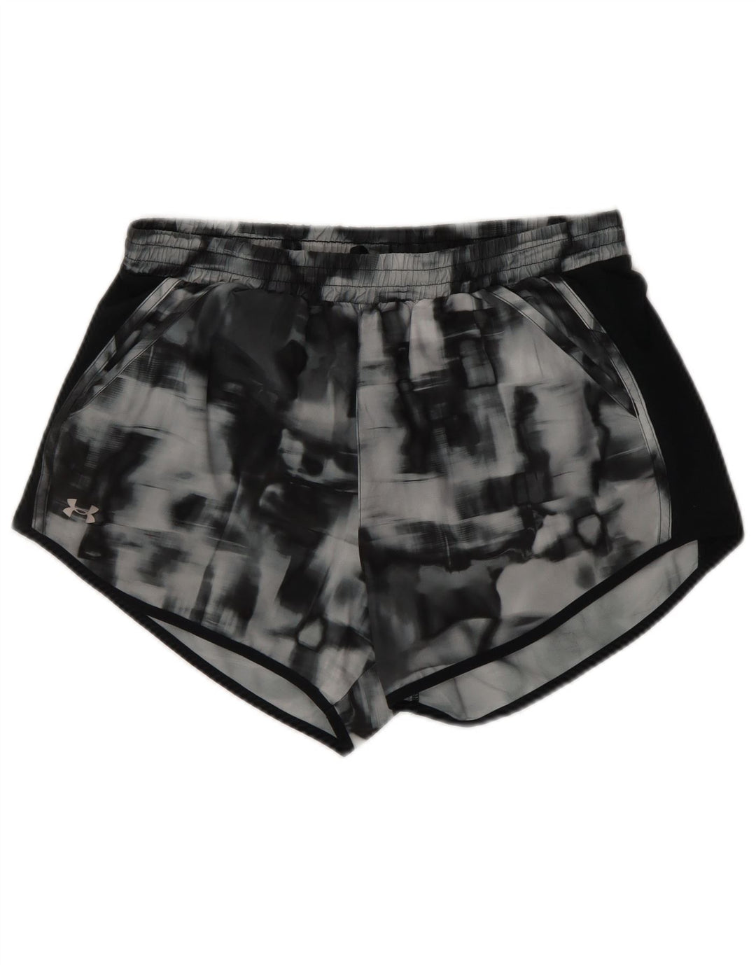 UNDER ARMOUR Sportsshorts til kvinder UK 14 Medium Grey Tie Dye