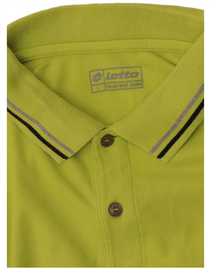 Lotto Herre Polo Shirt Large Green
