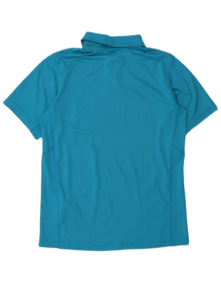 NIKE drenge poloshirt 13-14 år XL blå polyester