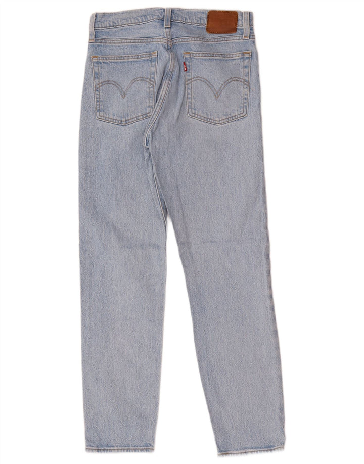 Levi's Dame Wedgie Straight Jeans W26 L27 Blå Bomuld