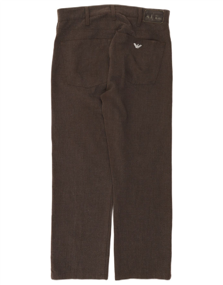 Armani Lige Casual Bukser til kvinder W31 L26 Brun