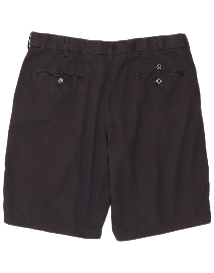 Marks & Spencer Herre Chino Shorts W36 Large Navy Blue Bomuld