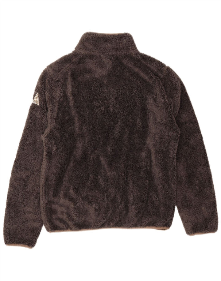 Carrera Dame Loose Fit Fleecejakke UK 18 XL Brun Polyester