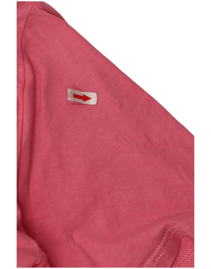 TOMMY HILFIGER Herre T-shirt Top Lille Pink Bomuld