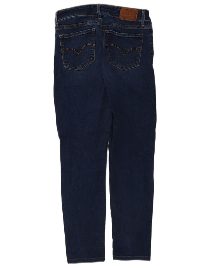 Levi's skinny jeans til kvinder W27 L26 marineblå bomuld