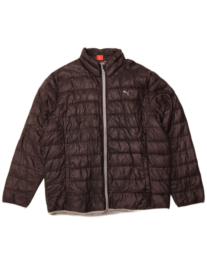 PUMA Polstret Herrejakke UK 44 2XL Sort Nylon