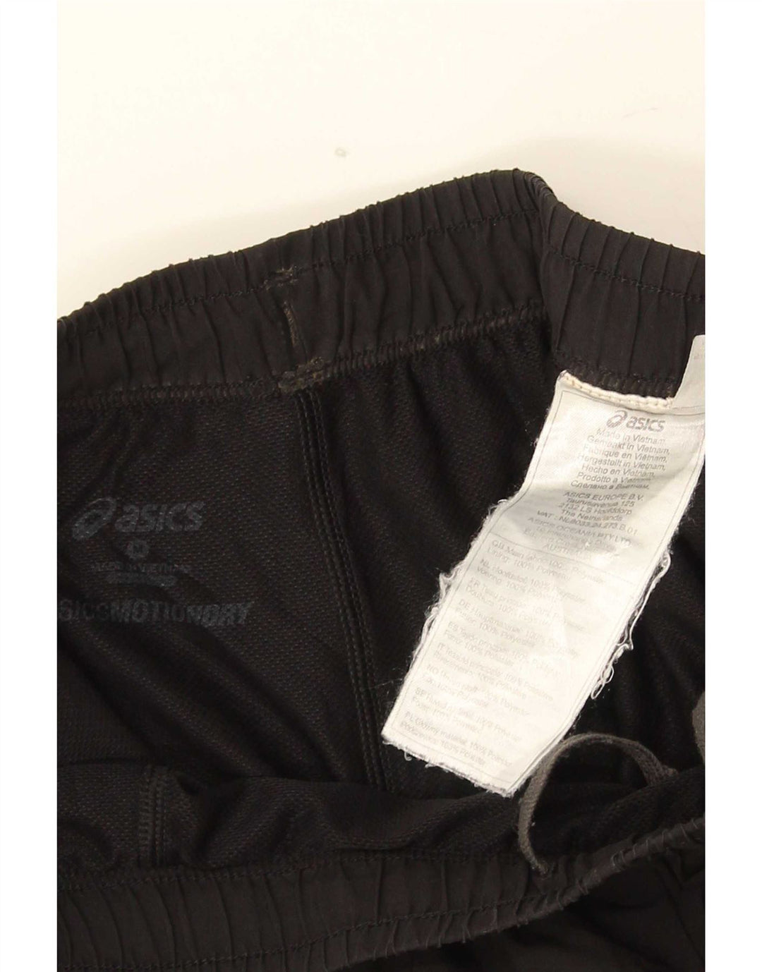 Asics Herre Sportshorts Medium Sort Polyester
