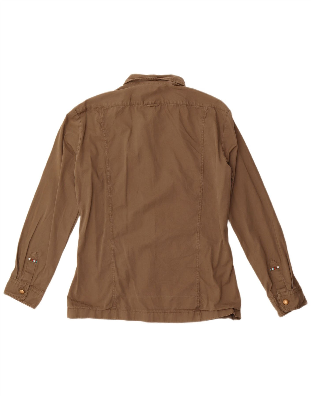 Hugo Boss Kvinder Utility Jacket UK 8 Small Khaki Cotton