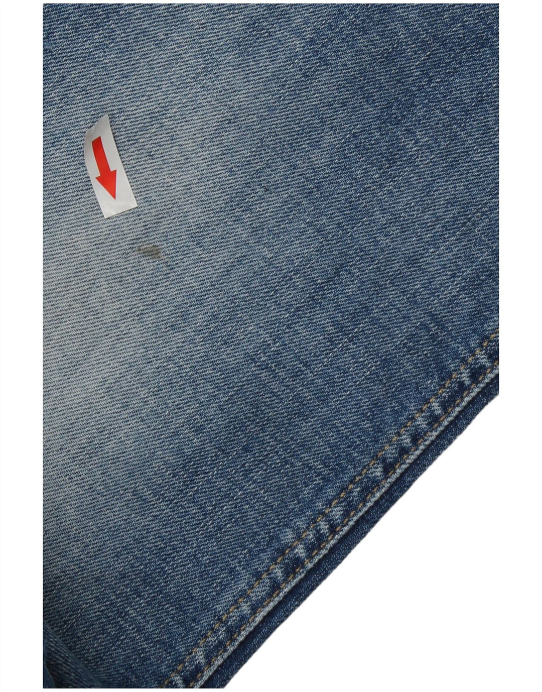 Jack & Jones Herre Distressed Straight Jeans W32 L32 Blå Bomuld