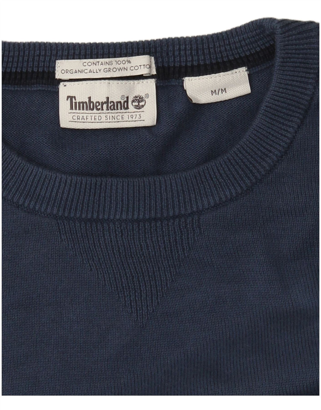 Timberland Herre trøjetrøje med rund hals mellemblå bomuld