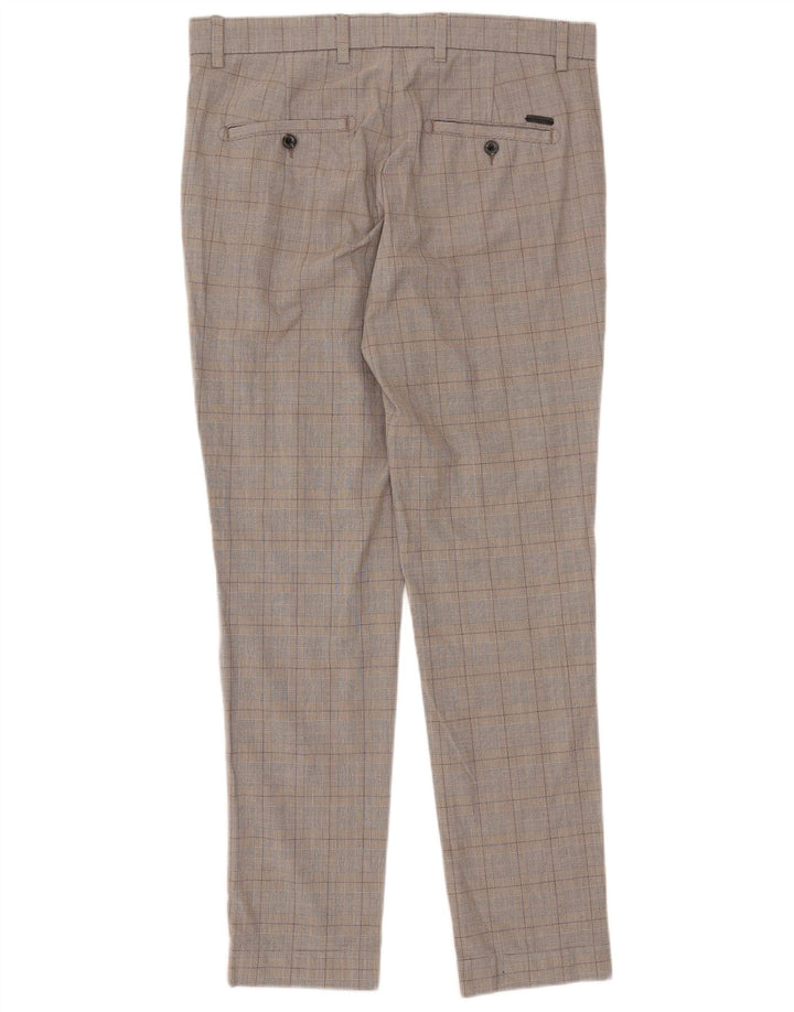 Jack & Jones Herre Slim Suit Bukser W33 L32 Grå ternet