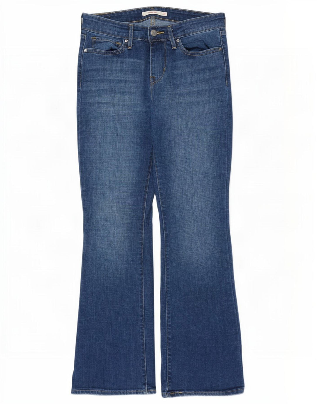 Levi's Dame 715 Bootcut Jeans W28 L28 Blå Bomuld