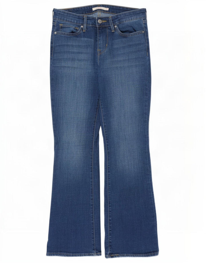 Levi's Dame 715 Bootcut Jeans W28 L28 Blå Bomuld