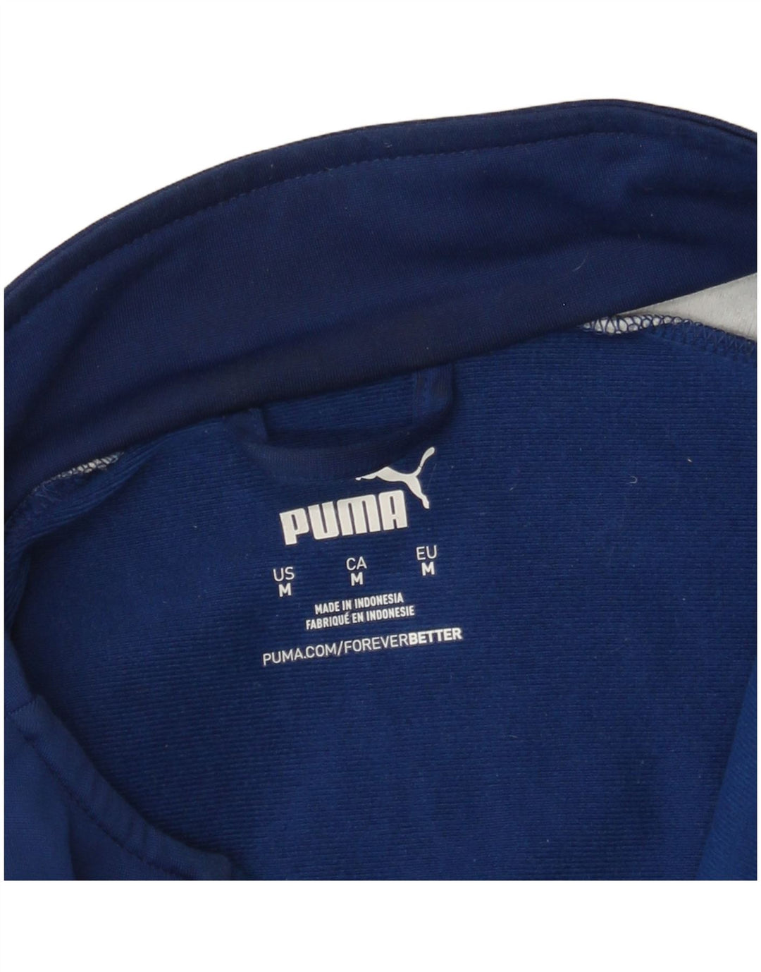 Puma Træningsdragt Topjakke til mænd Medium Blue Colourblock