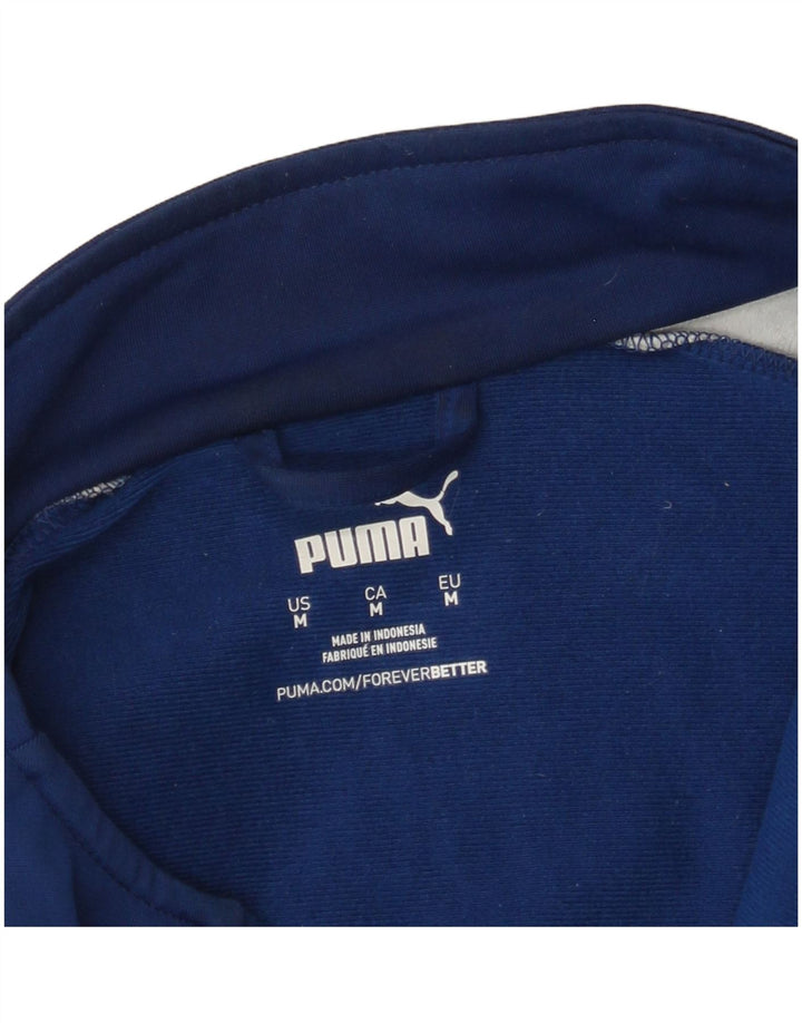 Puma Træningsdragt Topjakke til mænd Medium Blue Colourblock