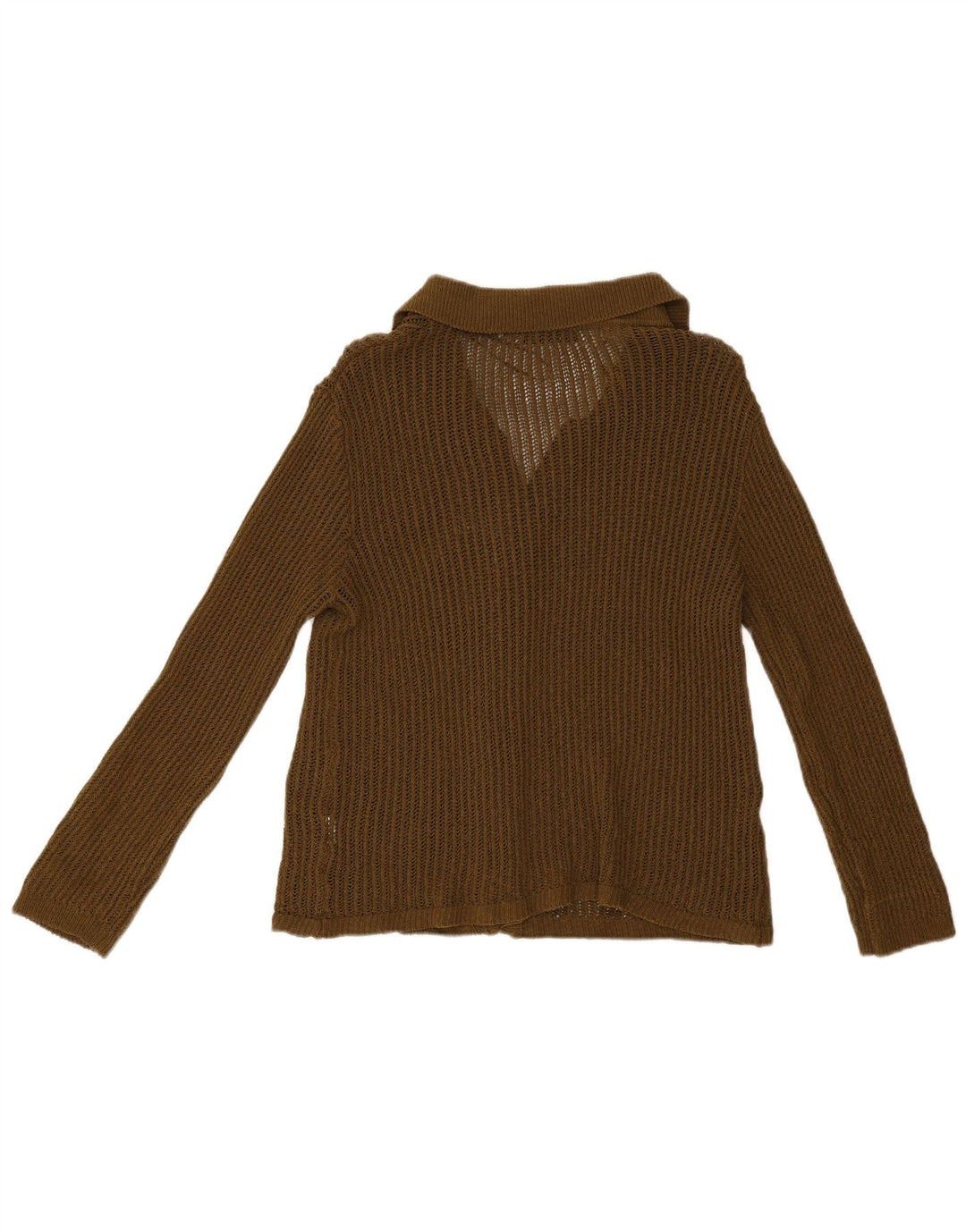 Zara Dame Oversized Cardigan Sweater UK 10 Lille Grøn