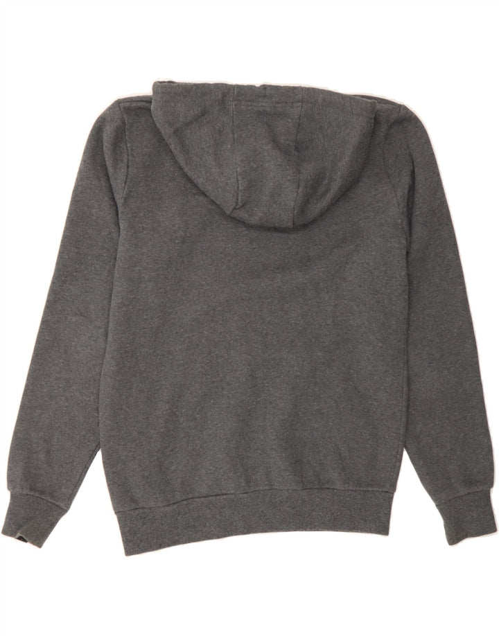ELLESSE Womens Hoodie Jumper UK 10 Small Grey Cotton Vintage Ellesse and Second-Hand Ellesse from Messina Hembry 