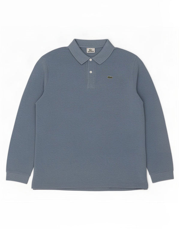 Lacoste Langærmet Polo Shirt til mænd Størrelse 8 3XL Blå