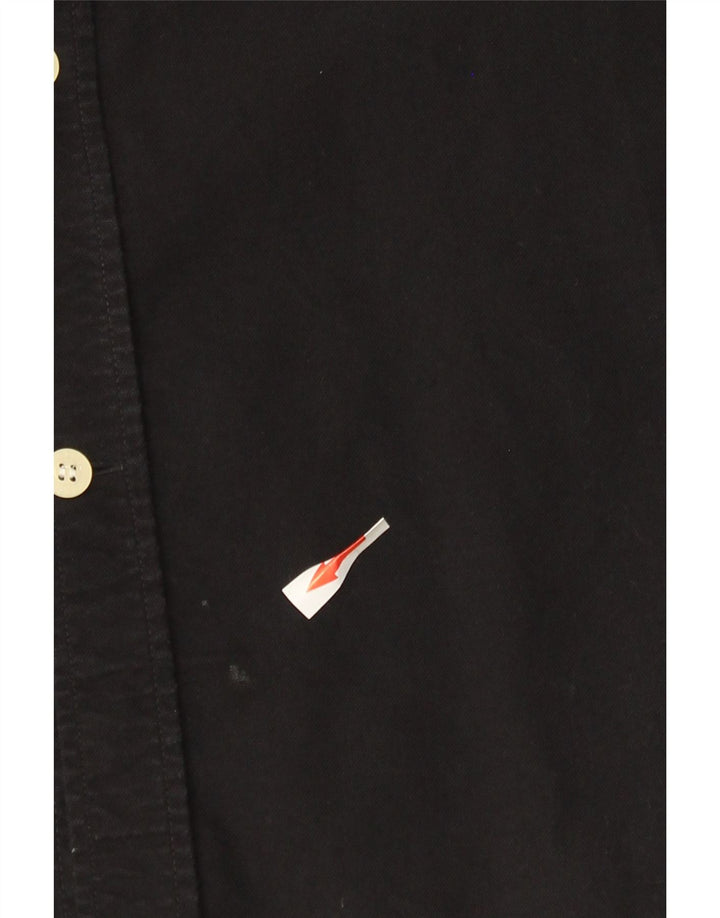 Lyle & Scott herreskjorte stor sort bomuld
