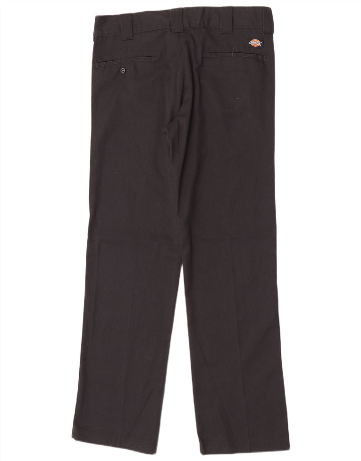 Dickies Straight Chino bukser til mænd W31 L32 Sort polyester