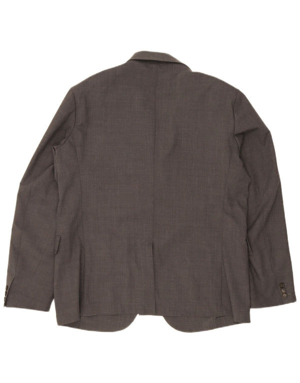 Aspesi Herre 3-knaps blazerjakke IT 56 3XL Grå Polyester