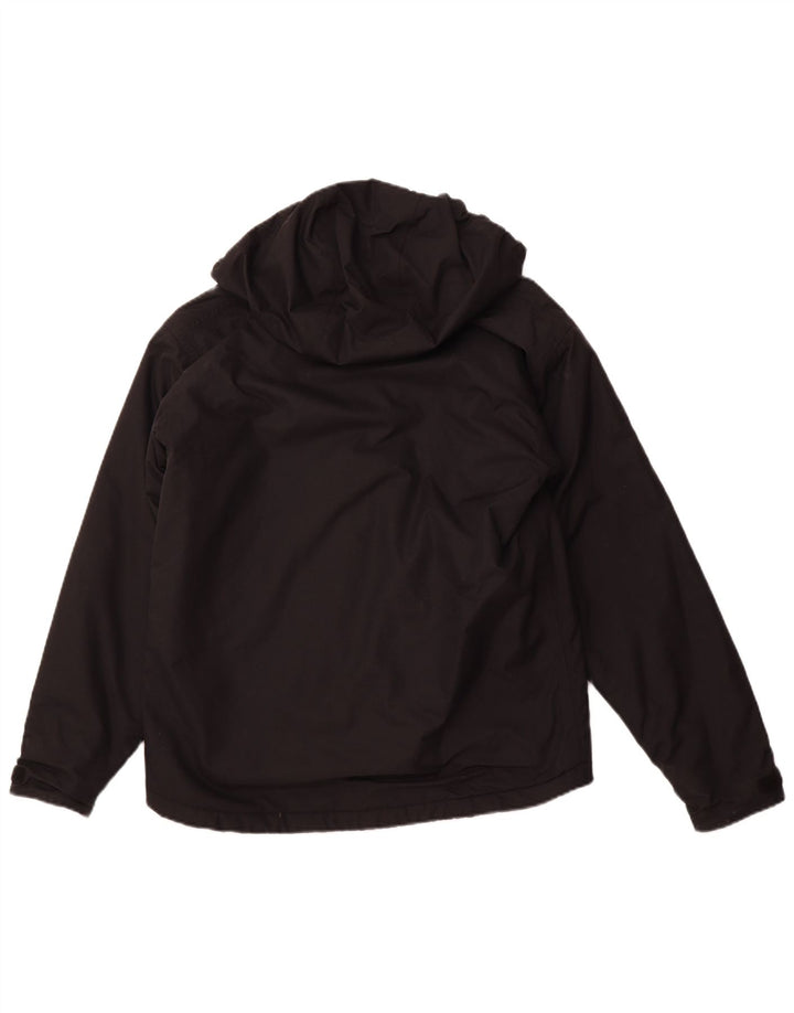 BERGHAUS Regnjakke med hætte til mænd UK 36 Lille sort nylon