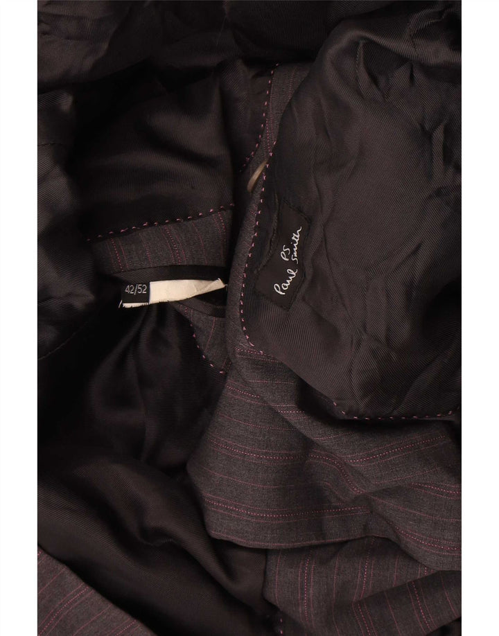 Paul Smith Herre 2-knaps blazerjakke UK 42 XL Gråstribet