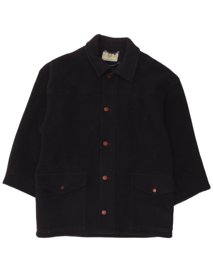 Hyde Park Overfrakke til mænd EU 52 XL Marineblå