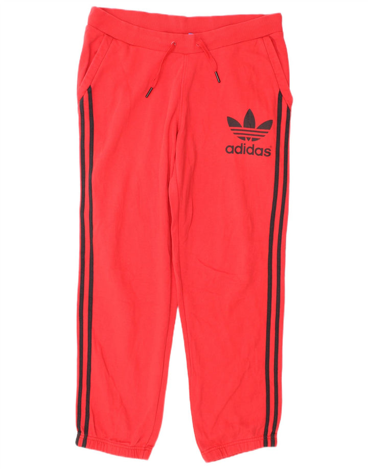 Adidas Herre grafisk træningsdragt Bukser Joggers Medium Rød Bomuld