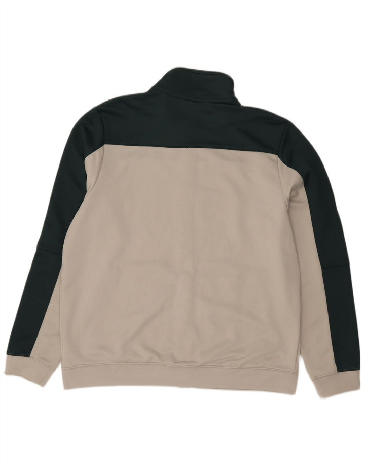 Nike Træningsdragt til mænd Topjakke XL Hvid Colourblock Polyester