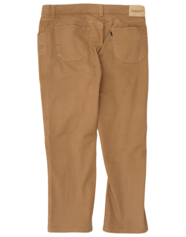 Jeckerson Straight Jeans til mænd W38 L29 Beige Bomuld
