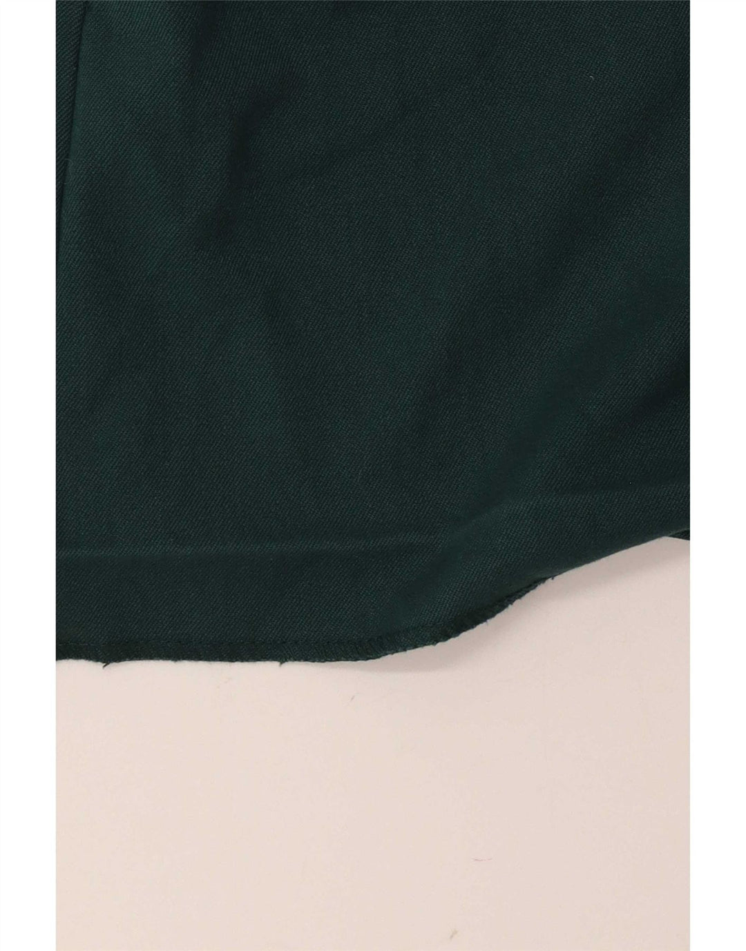 Zara Womens High Rise Casual Shorts Large W32 Green Polyester