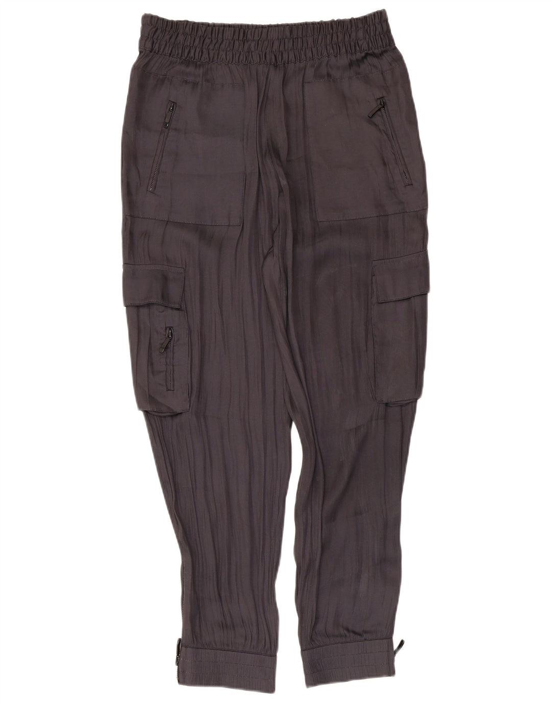 Zara Joggers Cargo Bukser Medium W28 L26 Grå Polyester