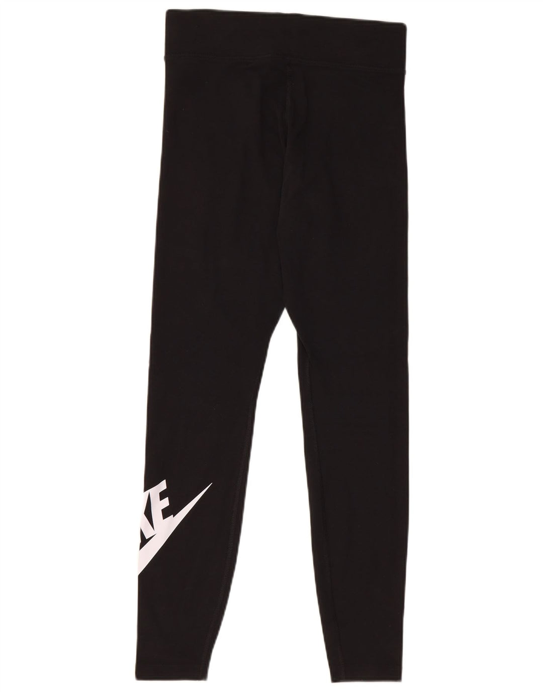 NIKE Grafiske Leggings til kvinder UK 8 Lille sort bomuld
