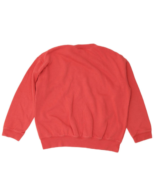 Nike Girls Graphic Relaxed Fit Sweatshirt Jumper 12-13 år Large Pink