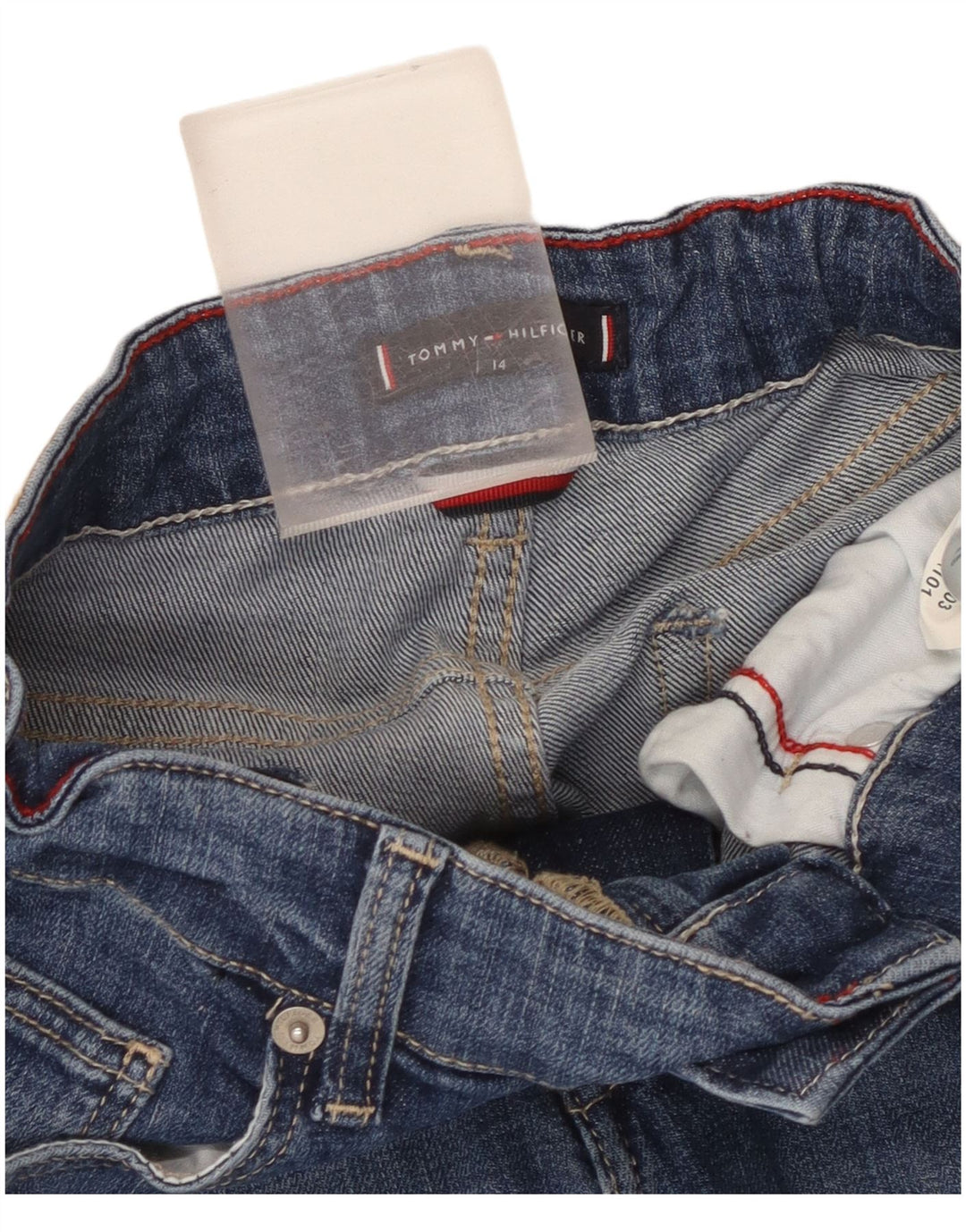 Tommy Hilfiger Boys Slim Jeans 13-14 År B28 L29 Blå