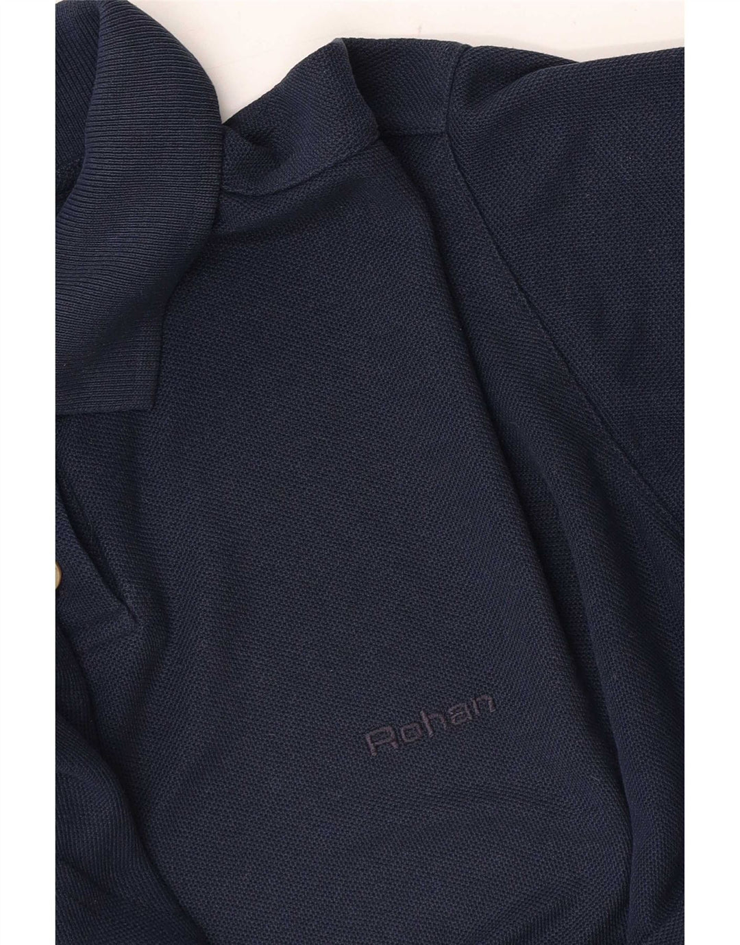Rohan Dame Polo Shirt UK 12 Medium Navy Blue