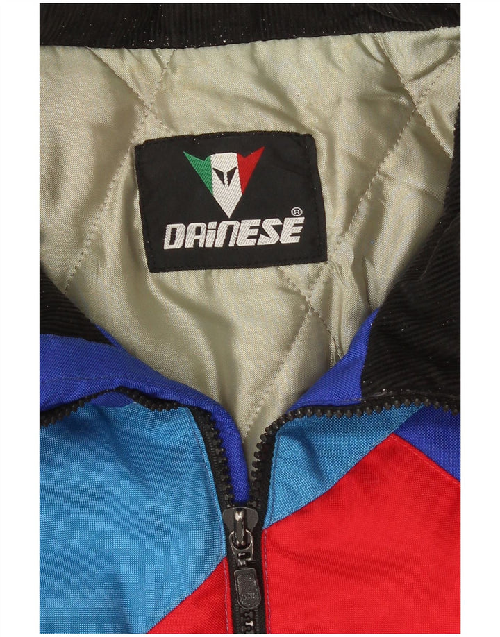 Dainese Herre Graphic Racer Jacket Størrelse 54 Large Blue Colourblock