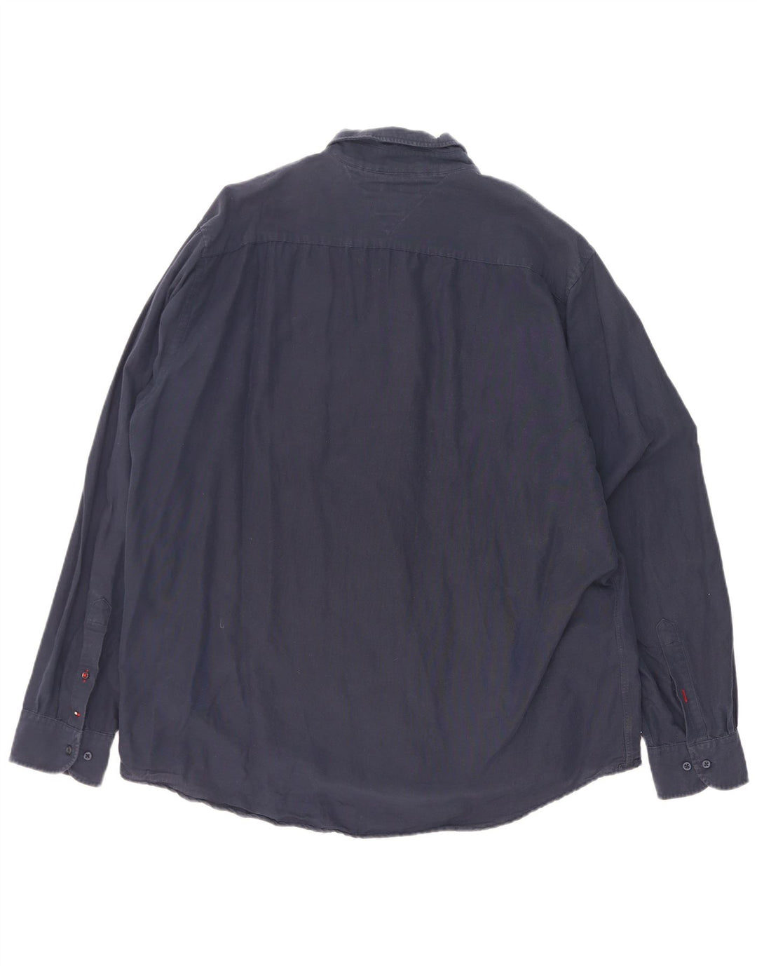 Tommy Hilfiger Herre Regular Fit skjorte 2XL Navy Blue Colourblock