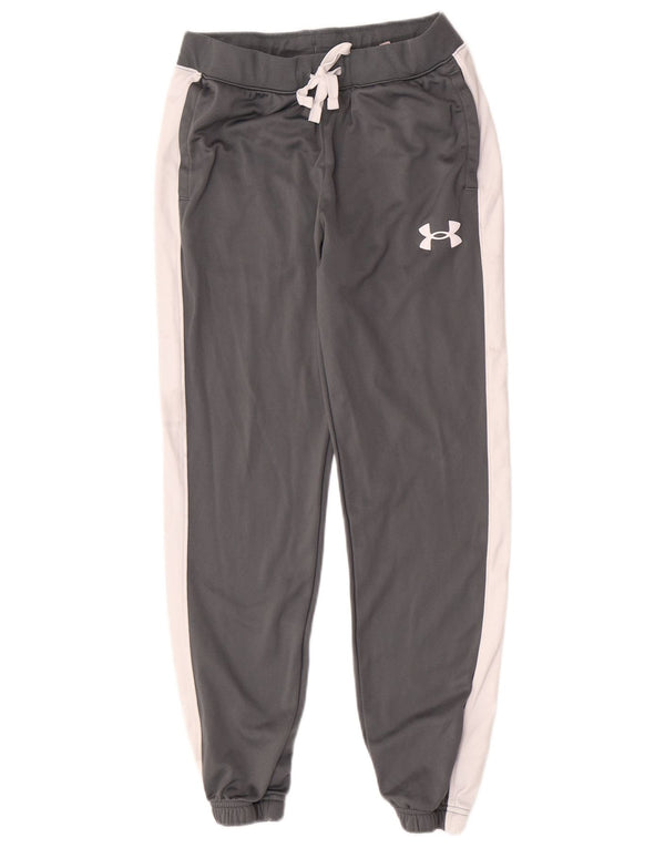 Under Armour Boys Træningsdragt Bukser Joggers 11-12 år Large Grå
